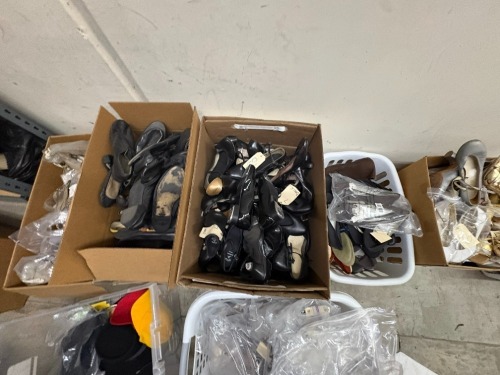 Lot of assorted dance shoes