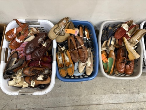 Lot of assorted women shoes, various sizes