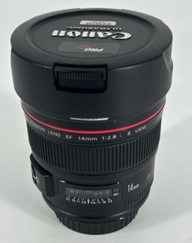 CANON II USM EF 14MM PRIME F/2.8 CAMERA LENS