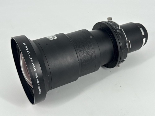 Qty: 2 - CHRISTIE 0.670:1 104-110101-XX PROJECTOR LENS