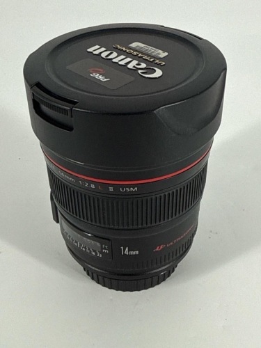CANON II USM EF 14MM PRIME F/2.8 CAMERA LENS