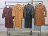 Collection of (4) 1970's era leather trenchcoats