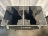 Qty: 2 - 1X VL3500 DUAL AND 1X VL3500 SINGLE CASES - EMPTY - 10