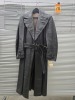 Collection of (4) 1970's era leather trenchcoats - 8