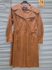 Collection of (4) 1970's era leather trenchcoats - 11
