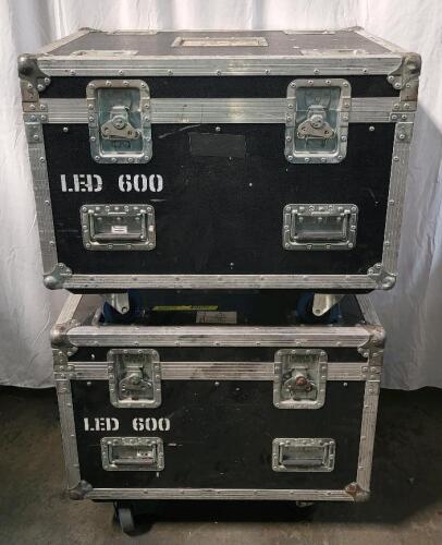 Qty: 2 - ROBE ROBIN 600 CASES - EMPTY