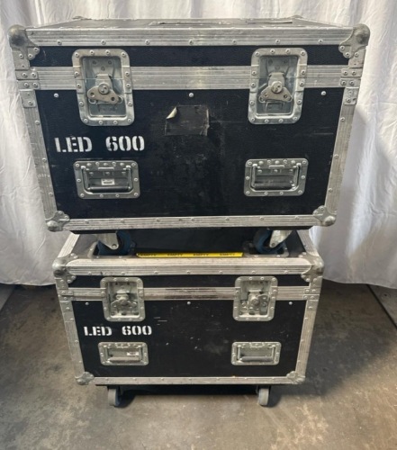 Qty: 2 - ROBE ROBIN 600 CASES - EMPTY