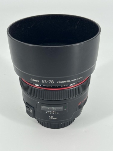 CANON USM EF 50MM PRIME F/1.2 CAMERA LENS
