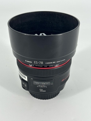 CANON USM EF 50MM PRIME F/1.2 CAMERA LENS