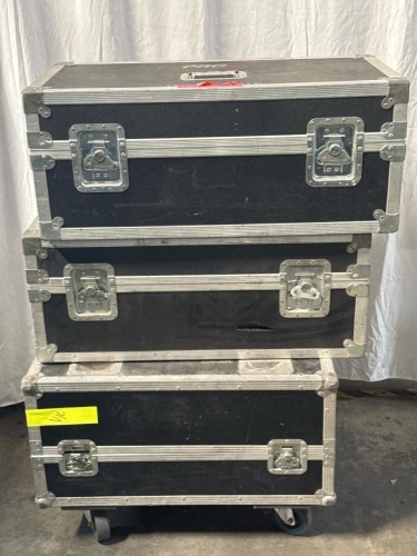 Qty: 3 - HAZER CASES - VARYING STYLES - EMPTY