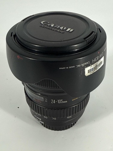 CANON IS USM EF 24-105MM F/4L CAMERA LENS