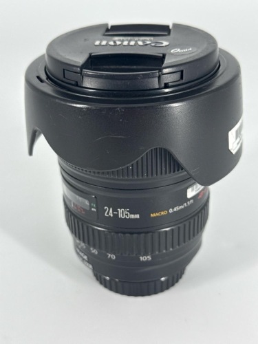 CANON IS USM EF 24-105MM F/4L CAMERA LENS