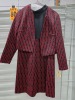 Collection of (5) 2pc 1970's era women's outfits - 14