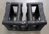 Qty: 4 - TRUSS HINGE 12IN X 12IN BOLT ART. VERT BLK - TOMCAT