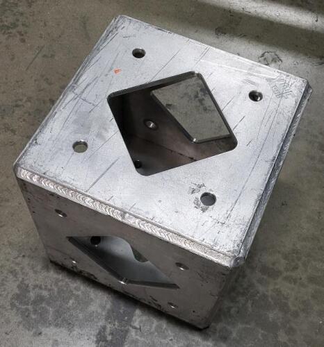 Qty: 6 - TRUSS CORNER 12IN X 12IN BOLT 6-WAY TRU-SIZE NAT - XSF