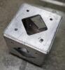 Qty: 6 - TRUSS CORNER 12IN X 12IN BOLT 6-WAY TRU-SIZE NAT - XSF