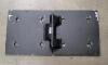 Qty: 4 - TRUSS HINGE 12IN X 12IN BOLT BOOK HORIZ PLATES BLK