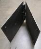 Qty: 2 - TRUSS HINGE 26IN X 30IN BOLT BOOK HORIZ PLATES+TUBES BLK