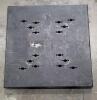 Qty: 5 - TRUSS BASE STEEL 24IN SQ X 1.75IN 55LB - 12+15+18+20