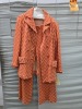Collection of (5) 2pc 1970's era women's outfits - 15
