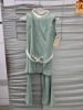 Collection of (5) 2pc 1970's era women's outfits - 7