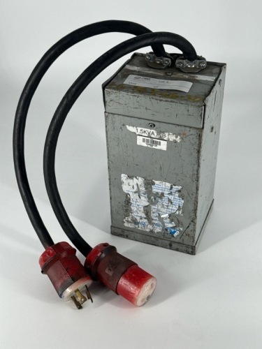 Qty: 4 - TRANSFORMER BOOST 208V 1.5KVA - L6-30