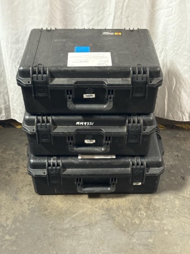 Qty: 3 - 2X PELICAN STORM iM2600 AND 1X PELICAN STORM iM2700 - EMPTY
