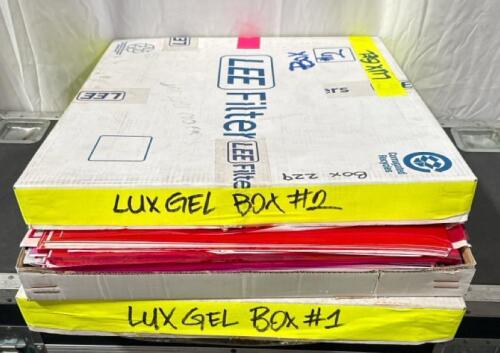 LOT OF ROSCO GEL - SHEETS