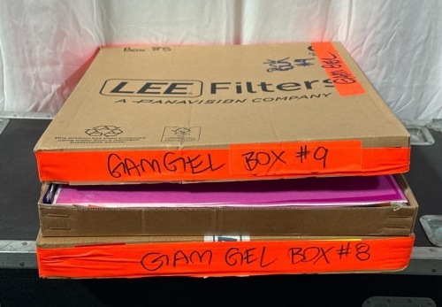LOT OF GAM GEL - SHEETS