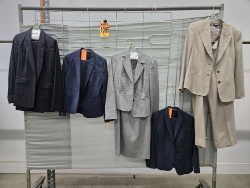 Collection of (5) 2000's era women's suits