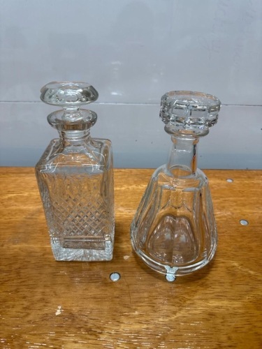 Glass Decanters (Set of 2)