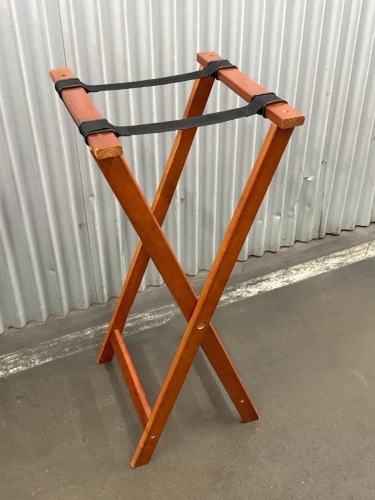 x13 - Wooden Folding Tray Stands