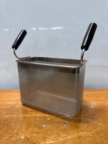 x4 - Stainless Steel Pasta Basket with Dual Handles
