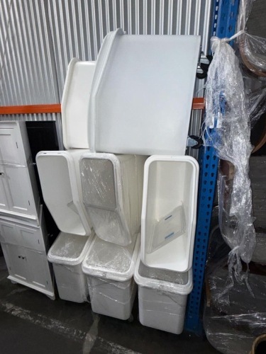 Ingredients storage bins