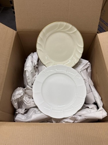 Box Lot of Plates