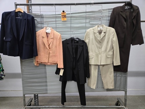 Collection of (5) 2000's era women's suits