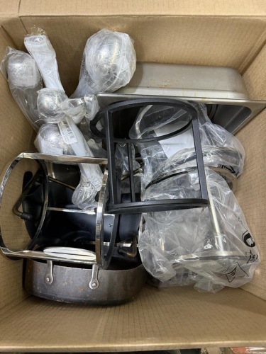 Box Lot of Kitchen items