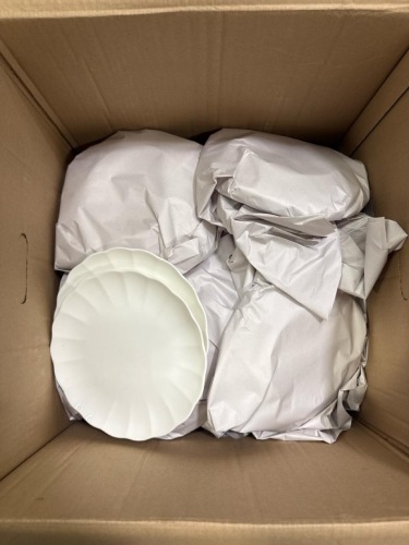 Box Lot of Plates
