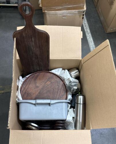 Box Lot of Assorted kitchenware