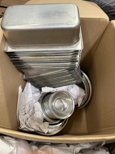 Box Lot of Mixing bowls and containers
