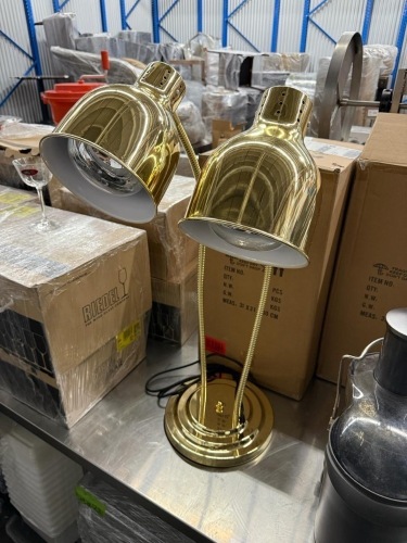 x2 - Dual heat lamps