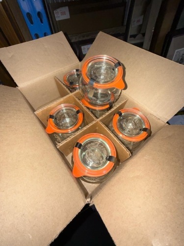 Lot of (660) Deco jars