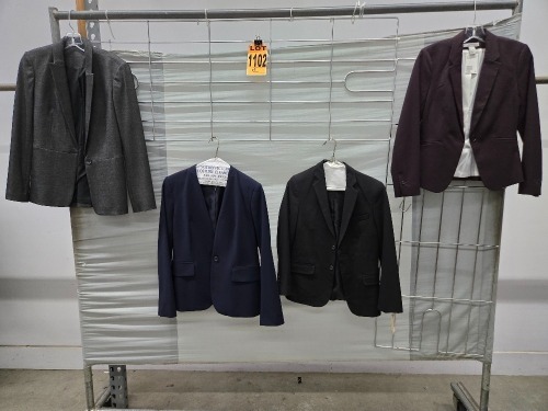 Collection of (4) 2000's era women's blazers