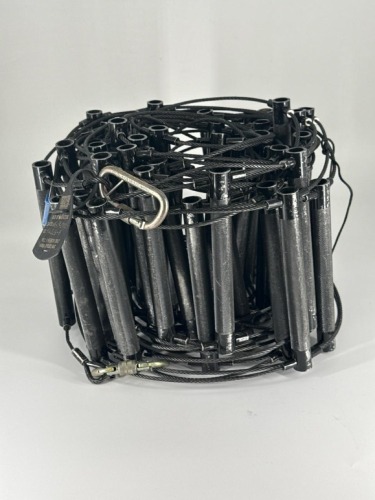 Qty: x2 - LADDER WIRE ROPE 50FT 15M