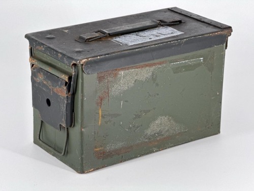 Qty: x7 - CASE METAL WITH HINGED LID