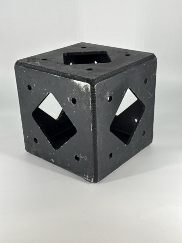 Qty: x4 - TRUSS CORNER 12IN X 12IN BOLT 6-WAY TRU-SIZE XSF BLK
