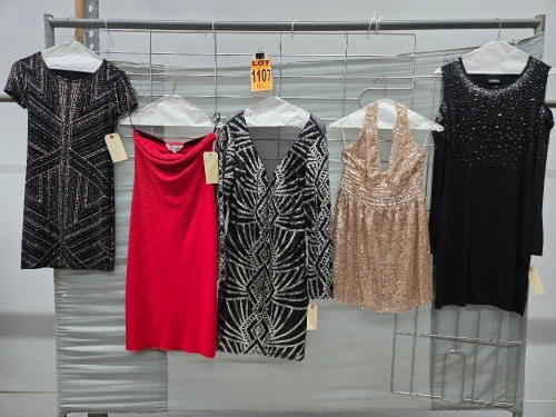 Collection of (5) 2000's era dresses