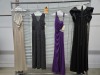 Collection of (4) 2000's era dresses