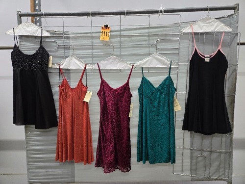 Collection of (5) 1990's era dresses