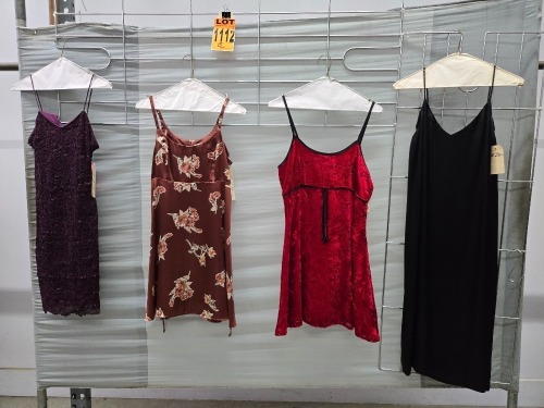 Collection of (4) 1990's era dresses